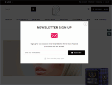 Tablet Screenshot of pircosmetics.com